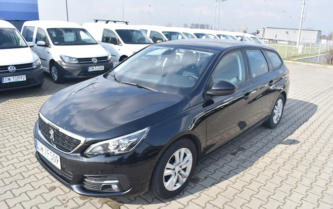 Peugeot 308 cena 47400 przebieg: 161838, rok produkcji 2019 z Pełczyce małe 529